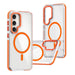 Original Magsafe Case for  Galaxy S24 S23 S22 Ultra plus FE A14 A15 A34 A54 A24 A55 Magnetic Wireless Charge Clear Cover