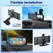 Portable Car Stereo,For Wireless Apple Carplay & Android Auto,10.26 Inch 1080P HD Touch Screen Radio with BT 5.0, Mirror Link Support Truck RV Dash Mount (10.26 Inch+Dual - Camera)