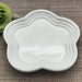 Ceramic Macaron Color Plum Blossom Dish Cherry Blossom Shape Small Bowl Sauce Dish Snack Dish Side Dish