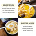 Kitchen Utensils Set, 6 Pcs Silicone White Cooking Utensils Include Ladle Turner Spoon Pasta Server, Heat Resistant Kitchen Tools with Stainless Steel Handle, Non-Stick Cookware Friendly