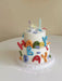 Ins Style Colorful Happy Birthday Letter Soft Gum Cake Decoration Candy Color Cake Topper Children'S Party Supplies Gifts