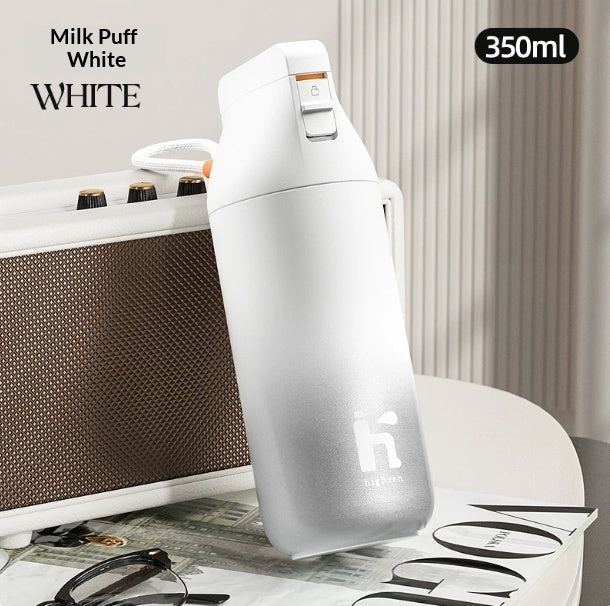 Stainless Steel Sports Handle Water Bottle