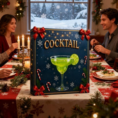 2026 Cocktail Advent Calendar, 24 Days Christmas Countdown Calendar with 24 Mini