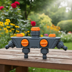 Garden Watering Faucet Four-Way Hose Splitter