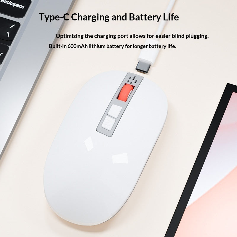 LF05 Wireless Bluetooth Mouse A Three-Mode Office AI Smart Voice Mouse