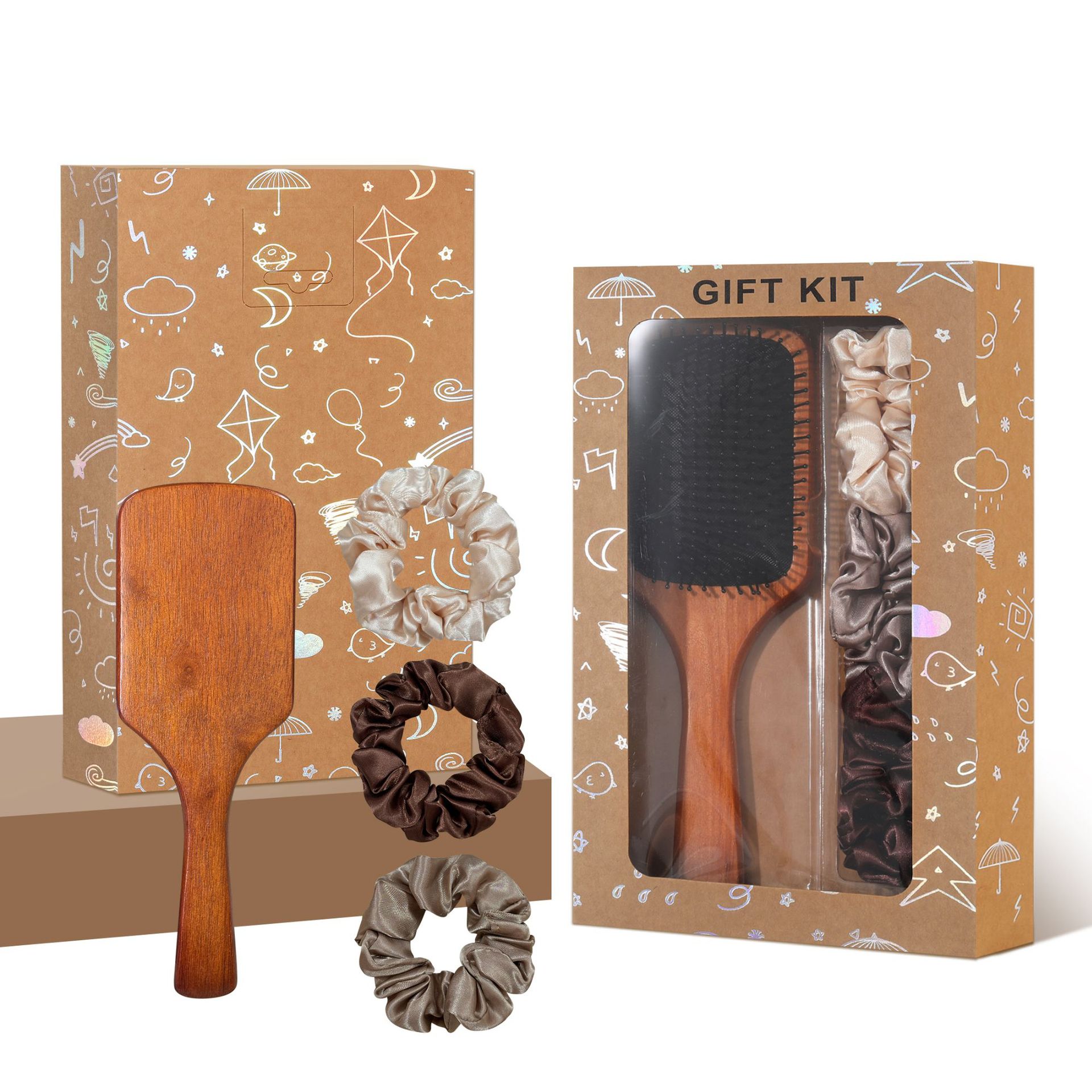 Airbag Comb Gift Set Hair Styling Comb