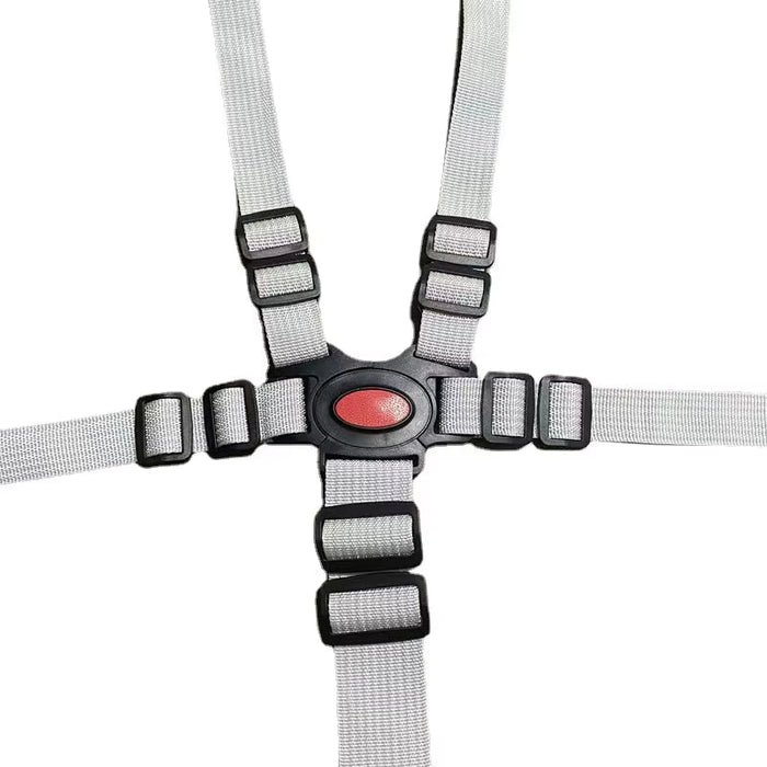 Suit for Stokke Tripp Trapp Growth Chair Dining Chair Stroller Highchairs Five-Point Seat Belt Strap Growth Chair Baby