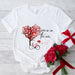 Love Is in the Air T-Shirts for Men Women Matching Couples Valentine’S Day Shirt Anniversary Graphic Y2K Tops Short Sleeve Tees