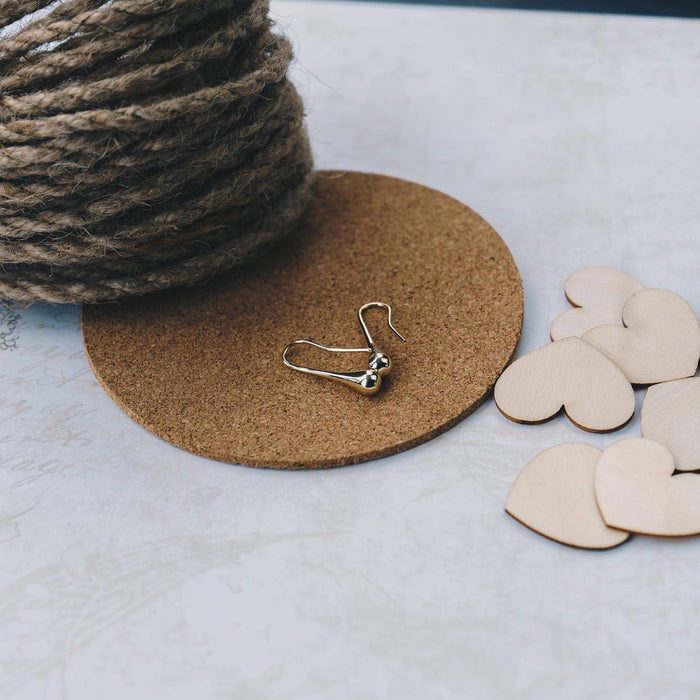Gold Plated Teardrop Earrings