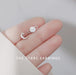 20G CZ Asymmetric Star Moon Planet Small Cartilage Stud Earrings for Women Teen Girls Sterling Silver White Gold Plated Hypoallergenic Piercing Post Jewelry Gifts Birthday Bff Daughter Sister Xmas