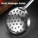 5Pcs Stainless Steel Kitchen Utensils Set Heat Resistant Cooking Utensil, Easy to Clean Non Stick Cooking Set, Includes Ladle,Slotted Turner,Skimmer,Slotted Spoon, Solid Spoon