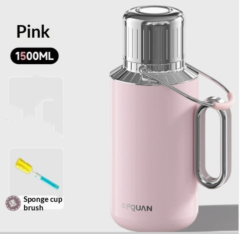 316 Stainless Steel Insulated Mug With Handle Design