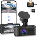 Dash Cam 4K Front Dashcam Build-In GPS Speed, Wifi Dash Dam Front with Free 64GB SD Card, 3.16 IPS Screen Car Camera Dash Cam, Super Night Vision with WDR, 24H Parking Monitor, Loop Recording