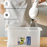 Plastic Beverage Dispenser with Faucet, 3.5L Capacity