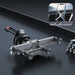 Gravity Car Phone Holder 360 Degree Rotatable Invisible Alloy Car Mount Air Vent Dashboard Gravity Mount GPS Stand Cell Support