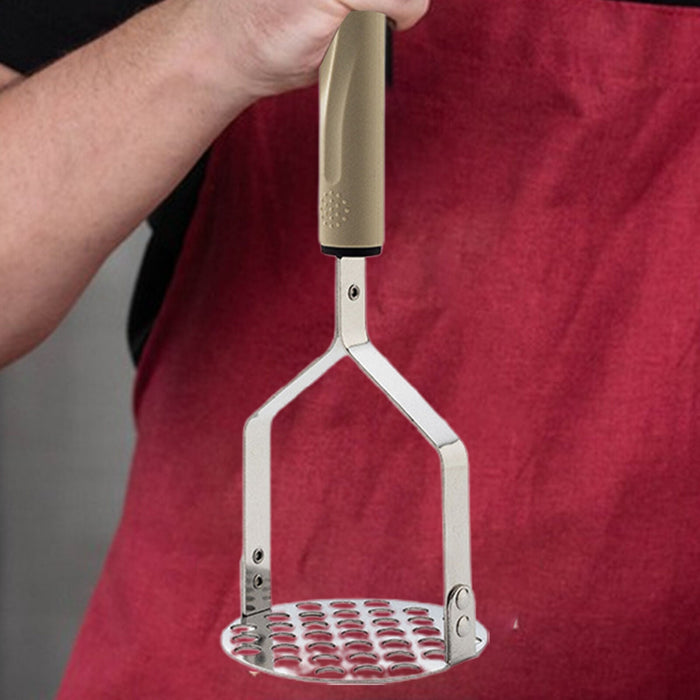 Potatoe Kitchen Press Crusher Tool Fruit Stainless Steel Potato Masher Vegetable
