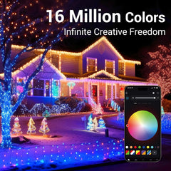 30M 300Leds Christmas String LED Lights,Rgb App Control Smart Light