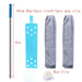 Telescopic Long Handle Broom for Home Blinds Dust Microfiber Brushes to Install Easy to Use Household Cleaning Tools