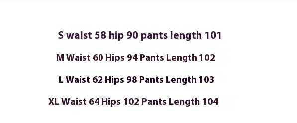 Blue Idle Style Vertical Striped Sweatpants