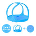 JOIE Silicone Sling Lifter Kitchen Accessories Insulated Pad Food Grade Bakeware Sling Lifter Steamer Egg Drain Rack 6Qt /8Qt