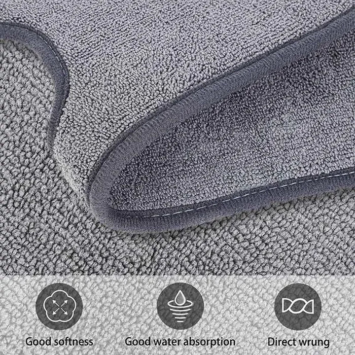 Kitchen Sink Splash Mat Faucet Splash Catcher Countertop Absorbent Mat for Kitchen Bathroom Drying