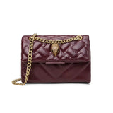 UK London Brand Kurt G Cowhide Textured Chain Houlder Crossbody Bag Eagle Head Small Handbags for Women 2025 New Luxury Handbags