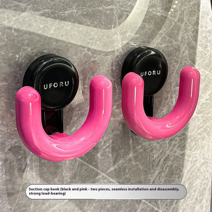 Bathroom Suction Cup Hair Band Hair Band Storage Rack Wall