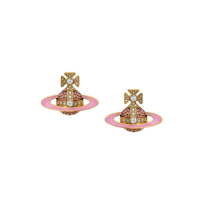 Enamel Saturn stud earrings Classic NANA earrings