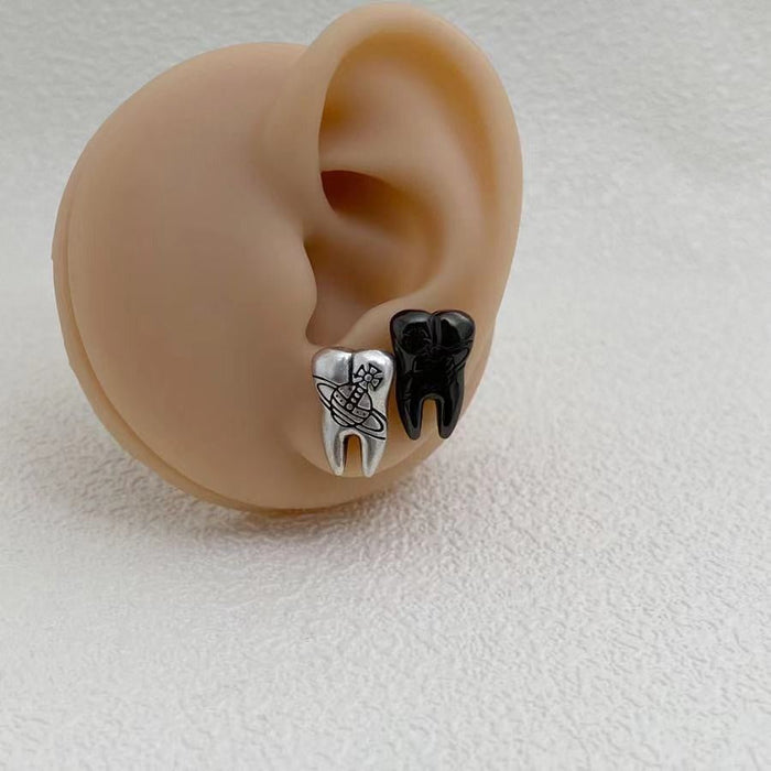 Washable Anti-Allergic Teeth Earrings