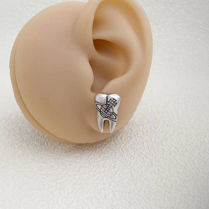Washable Anti-Allergic Teeth Earrings